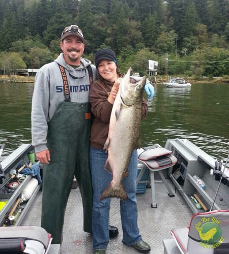 Siuslaw Salmon Fishing - American Hero Adventures